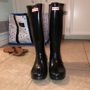 Hunter rain boots